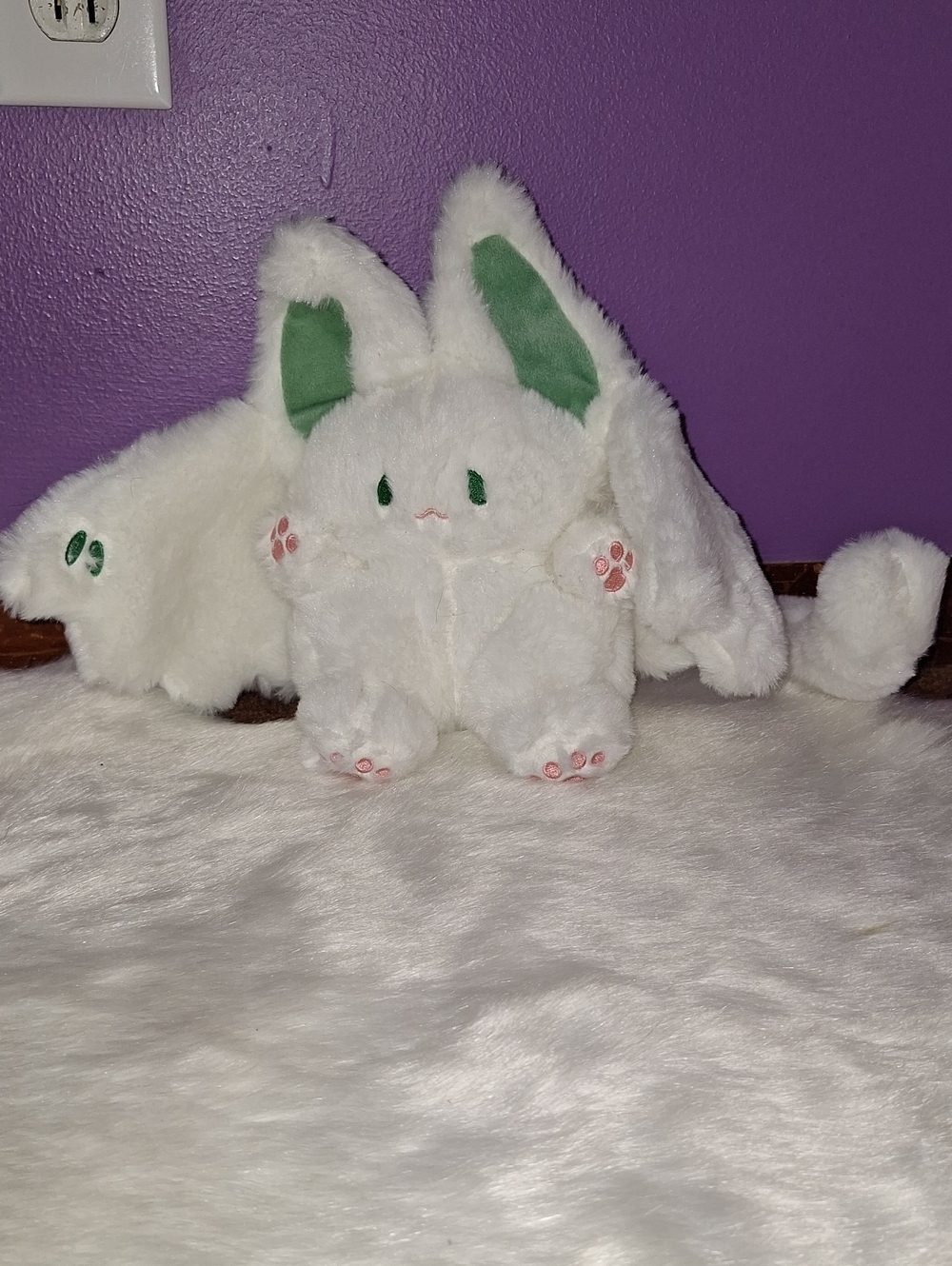 Bat With Green Accents